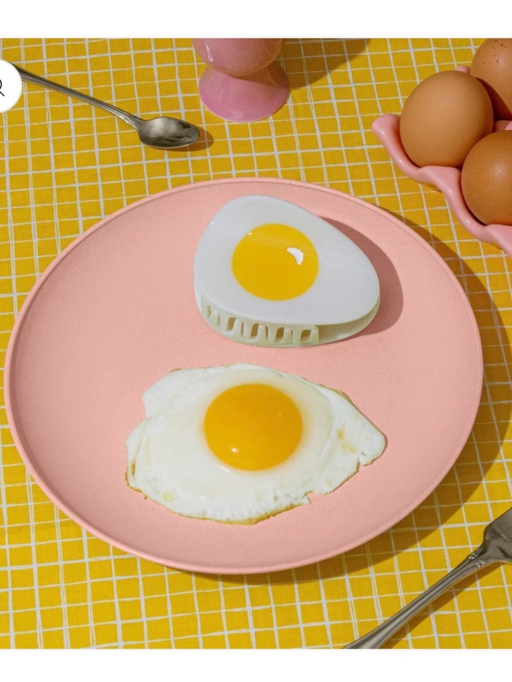 Jenny Lemons Egg Hair Clip
